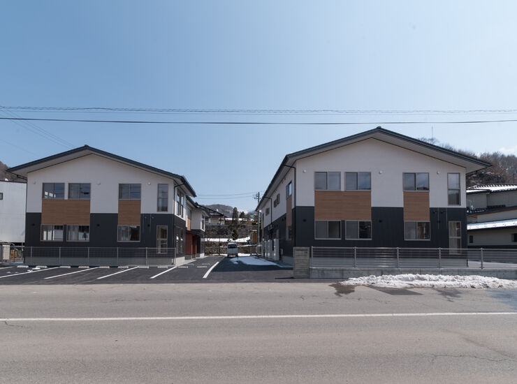 西面ファサード